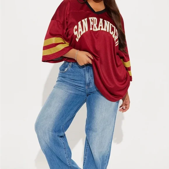Fashion Nov San Francisco Oversized Jersey - Picture 5 of 7
